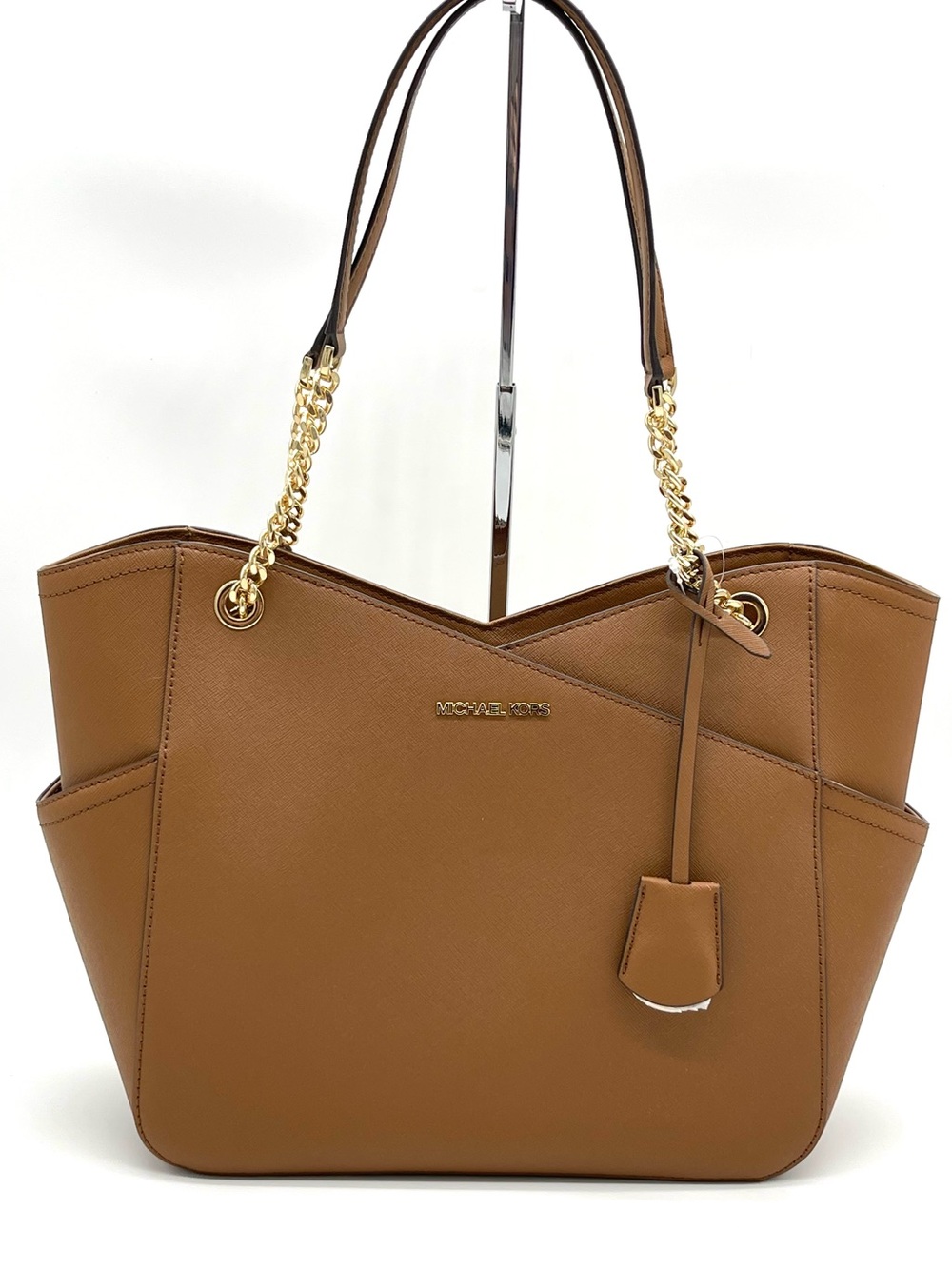 Michael Kors Large X Chain Shoulder Tote Bag